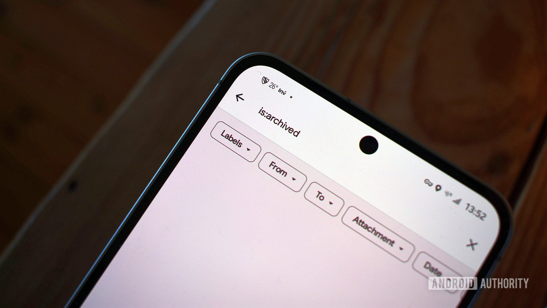 Gmail arquivando todos os e-mails 2