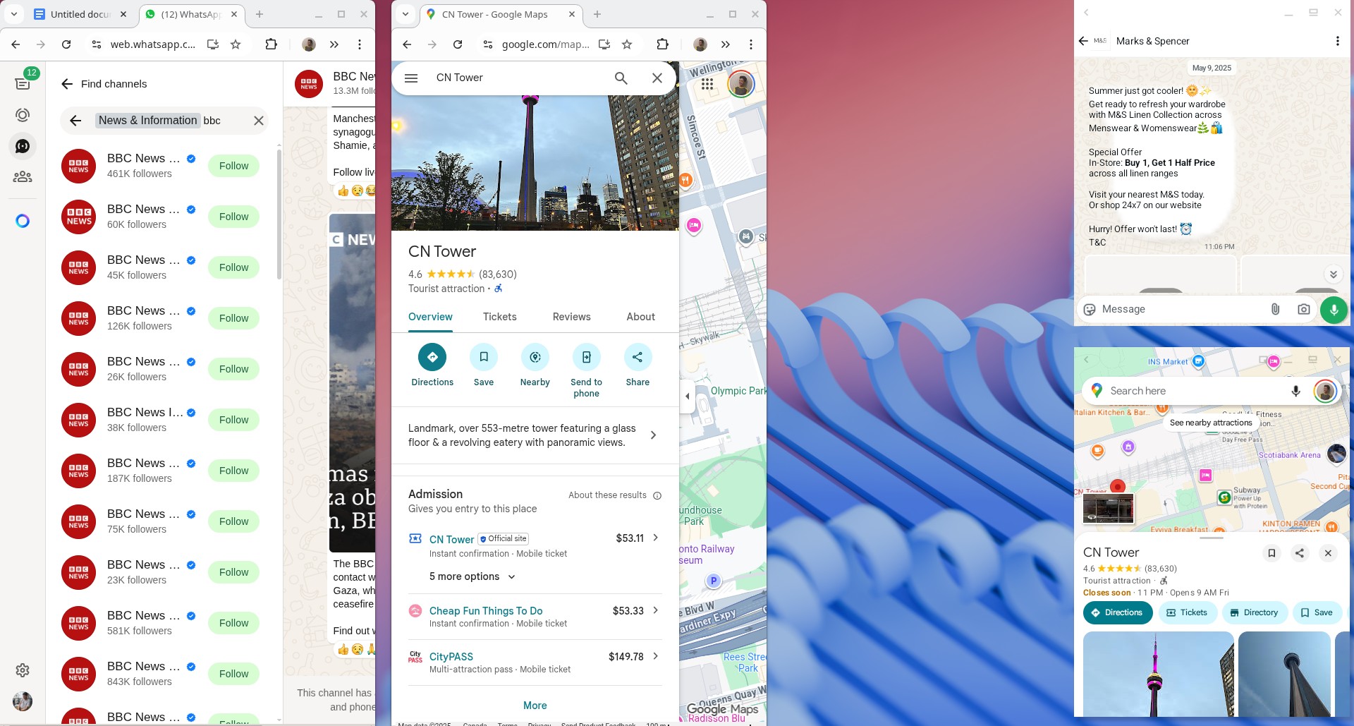 waydroid vs janelas do navegador