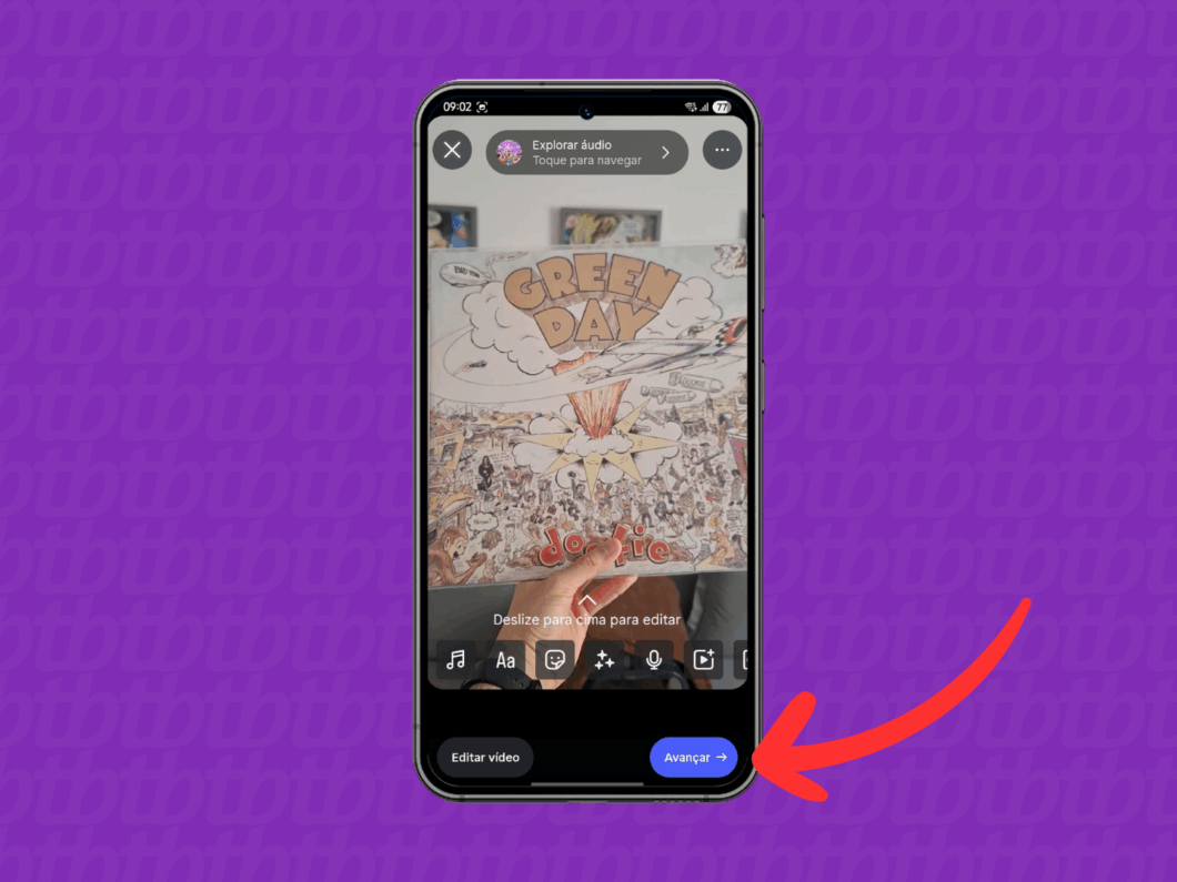 Editando o vídeo antes da publicação