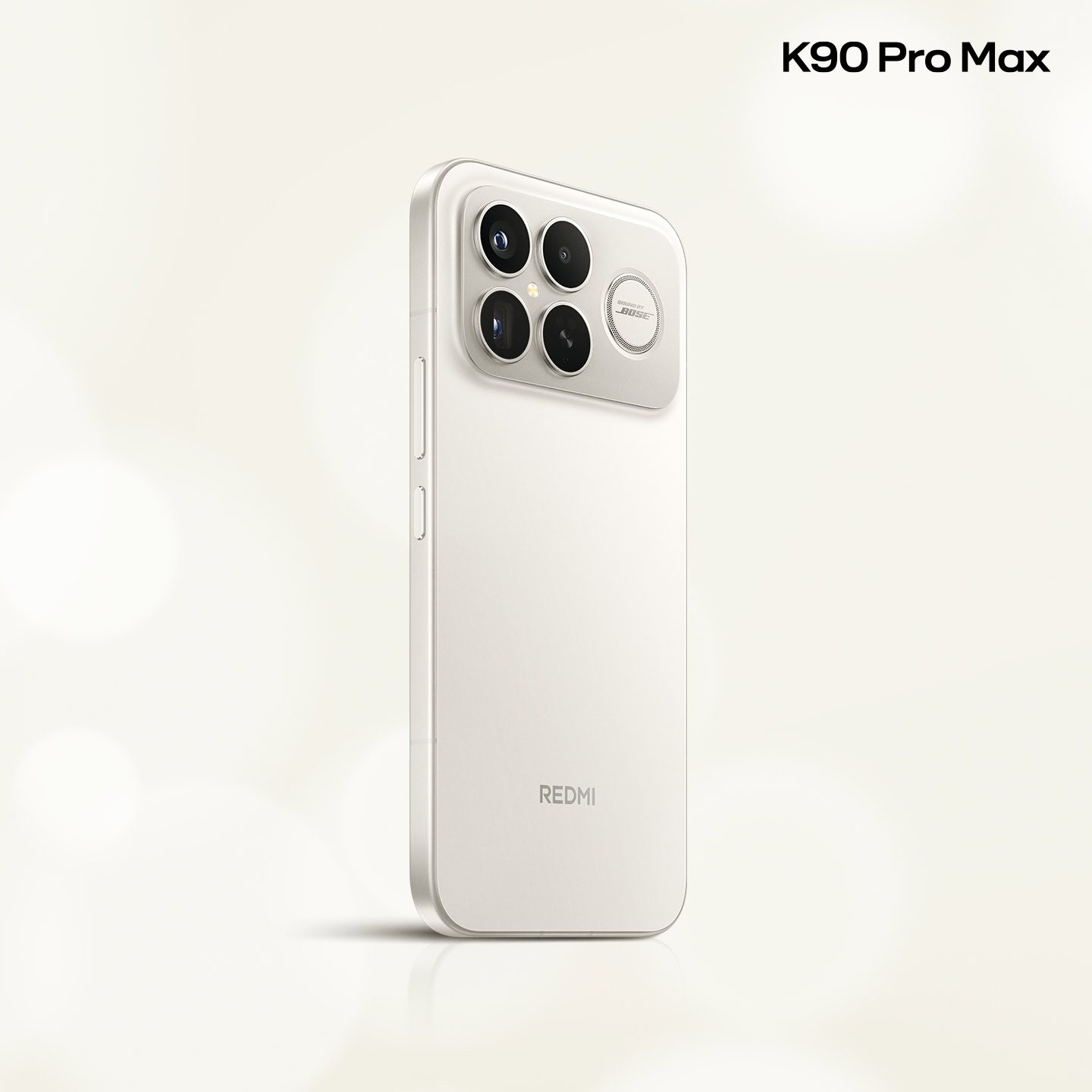 Xiaomi Redmi K90 Pro Max Flowing cor branca dourada