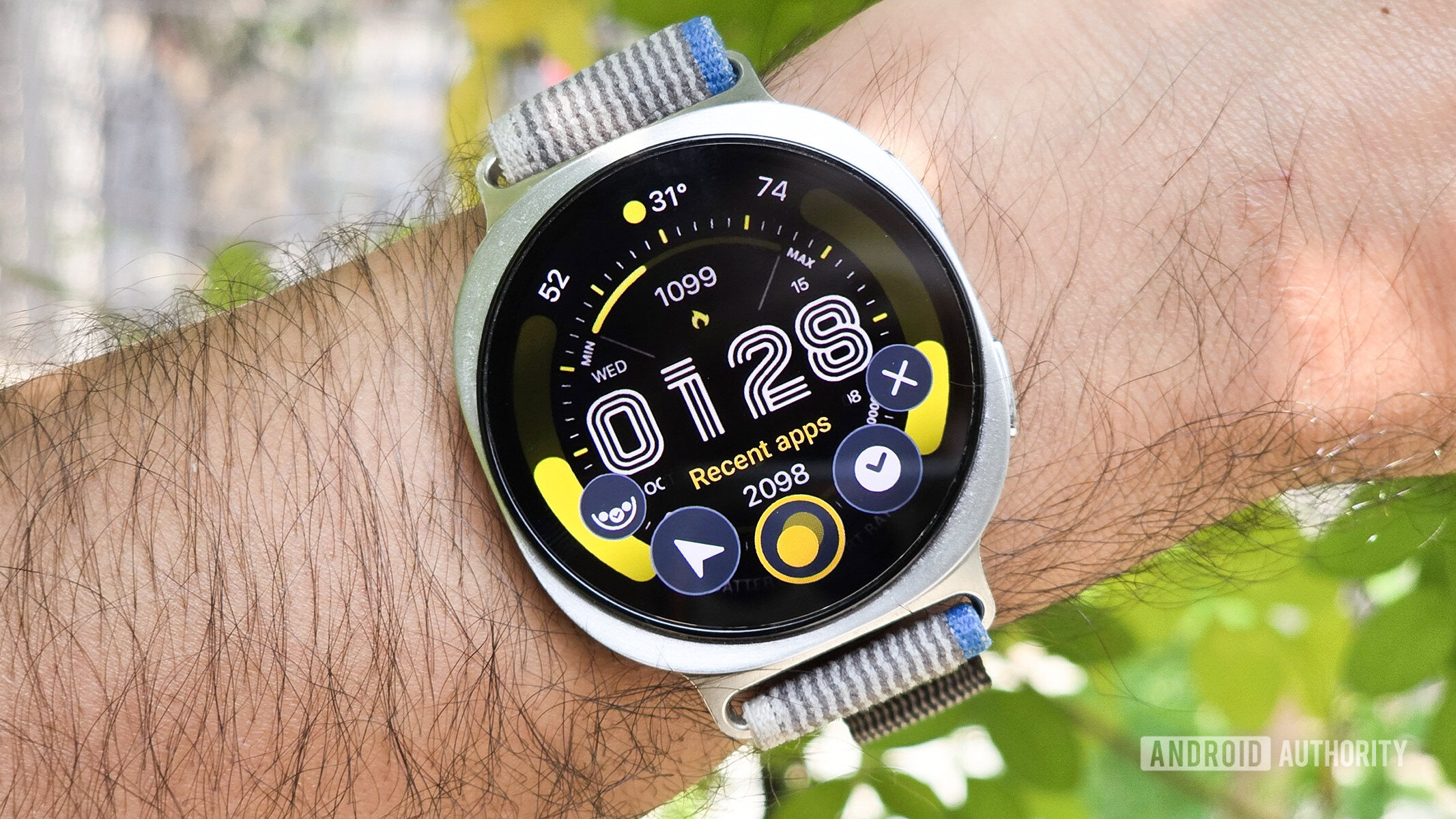 Controles universais do Samsung Galaxy Watch 8
