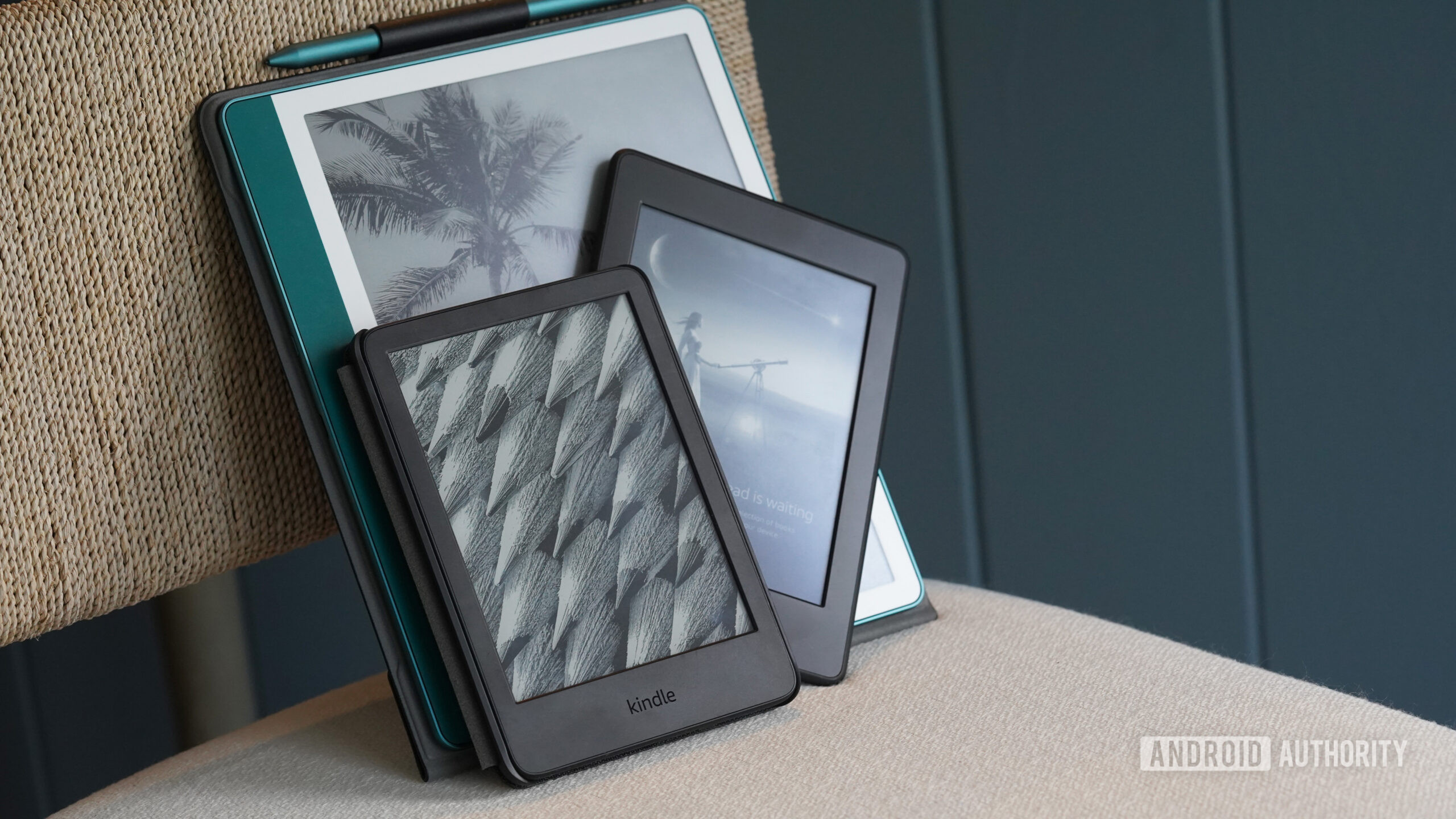 Cadeira para dispositivos Kindle