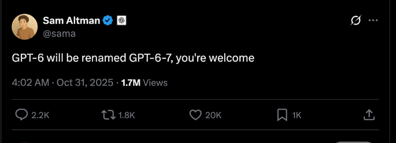 Sam Altman Bate-papoGPT 6 7 Sam Altman Bate-papoGPT 6 7