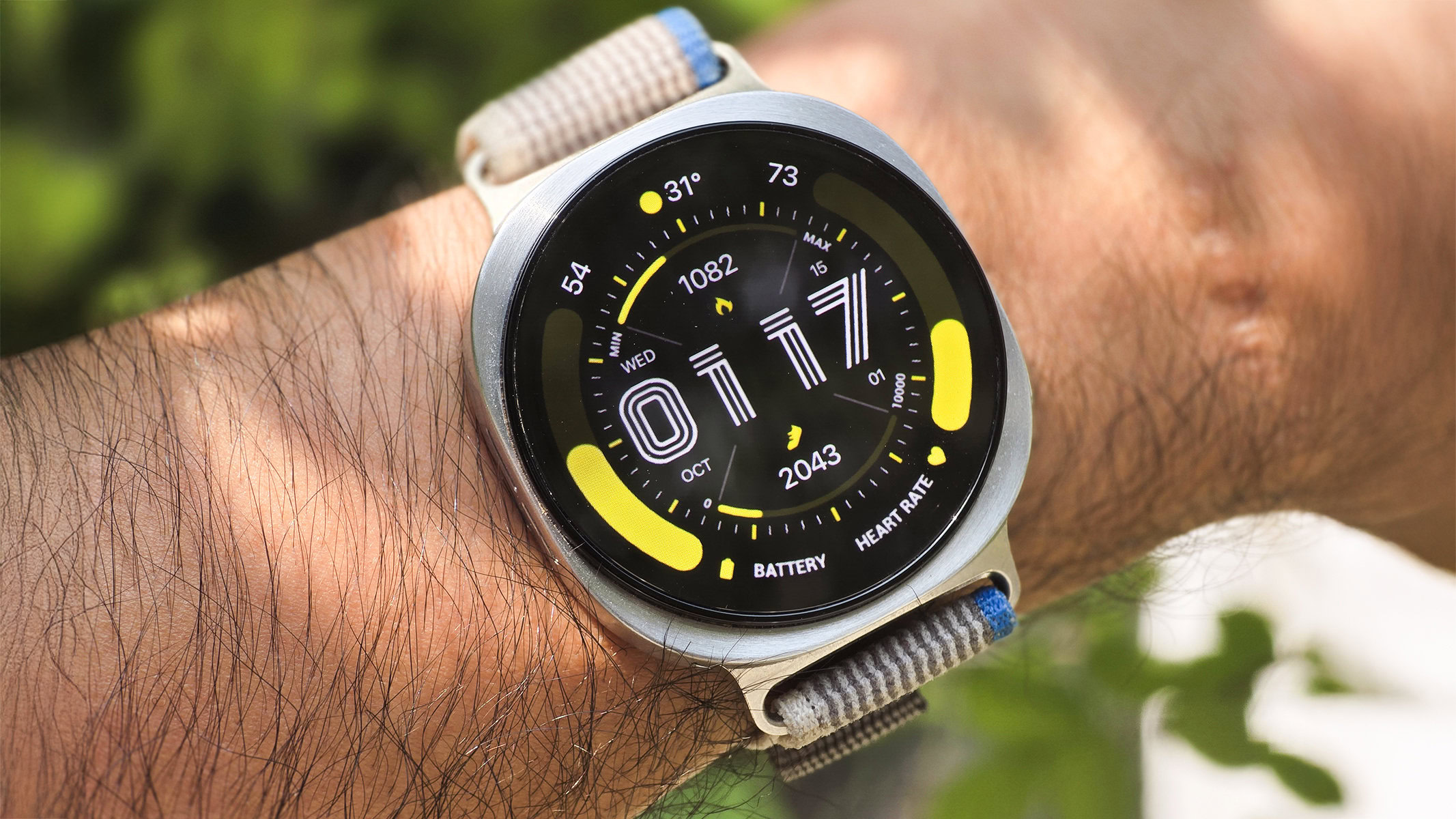tela inicial do samsung galaxy watch 8