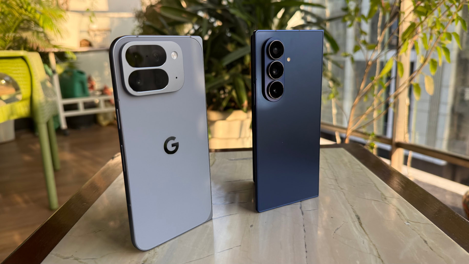 Capa Google Pixel 10 Pro vs Galaxy Z Fold 7