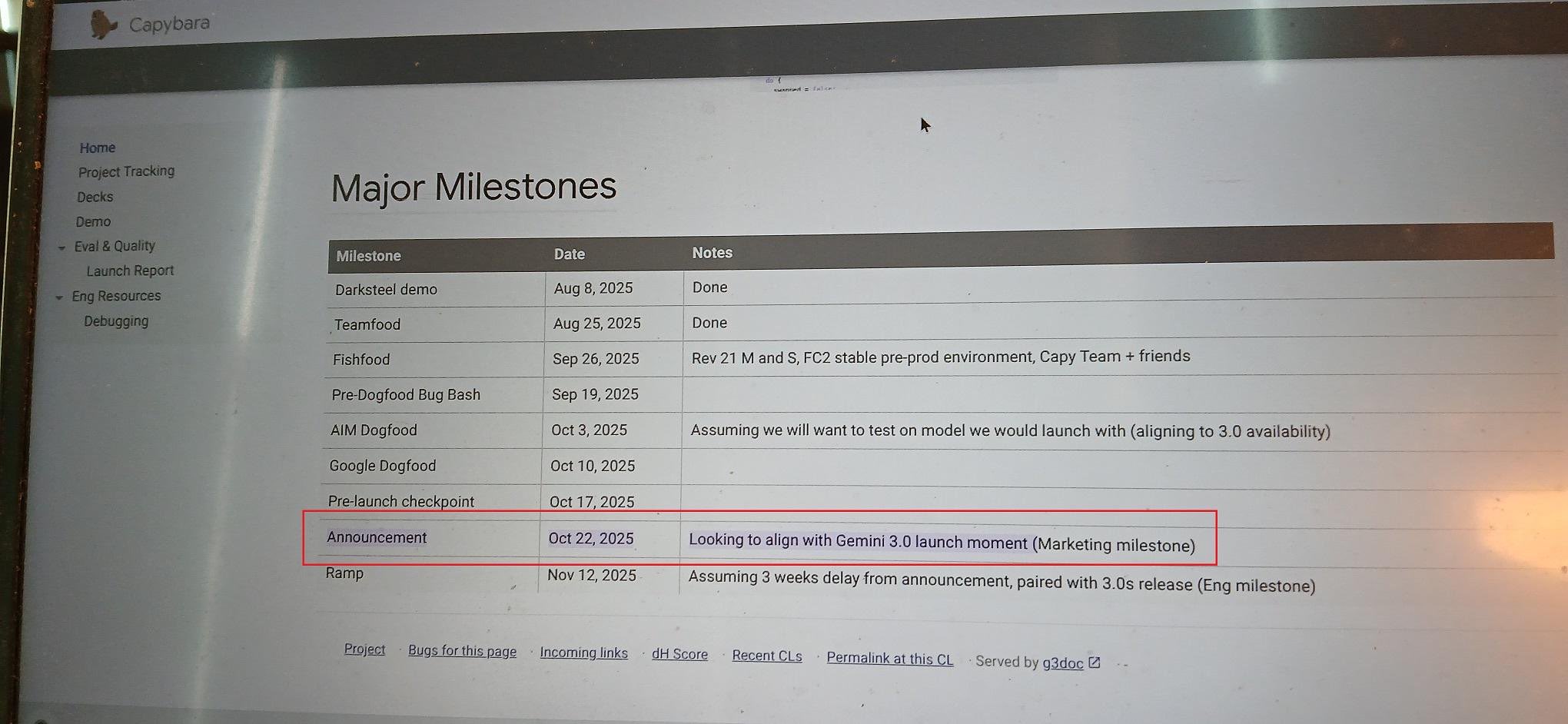 Vazamento da data de lançamento do Gemini 3.0 Vazamento da data de lançamento do Gemini 3.0