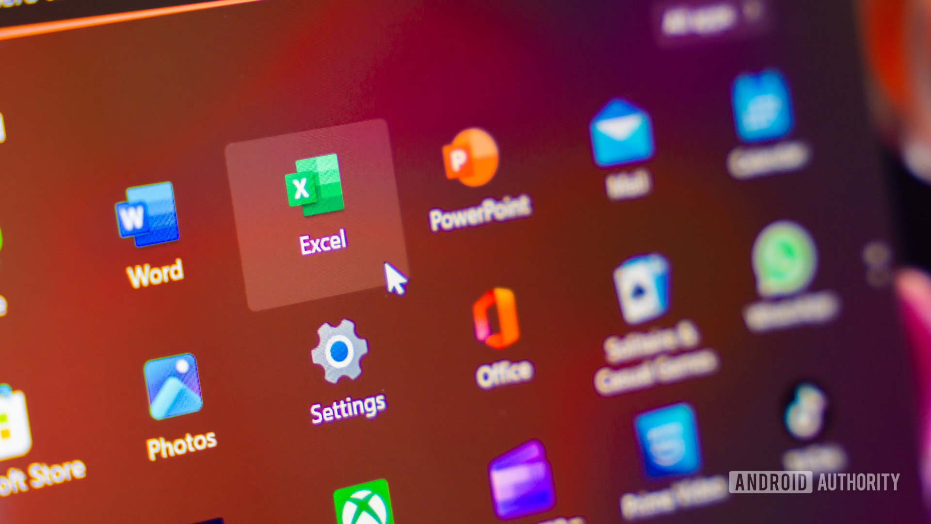 O Microsoft Excel faz parte do acordo do Office.