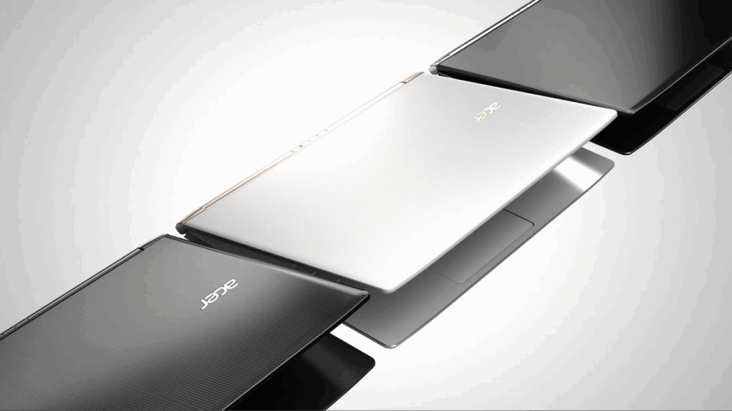 Ilustração de notebooks Acer