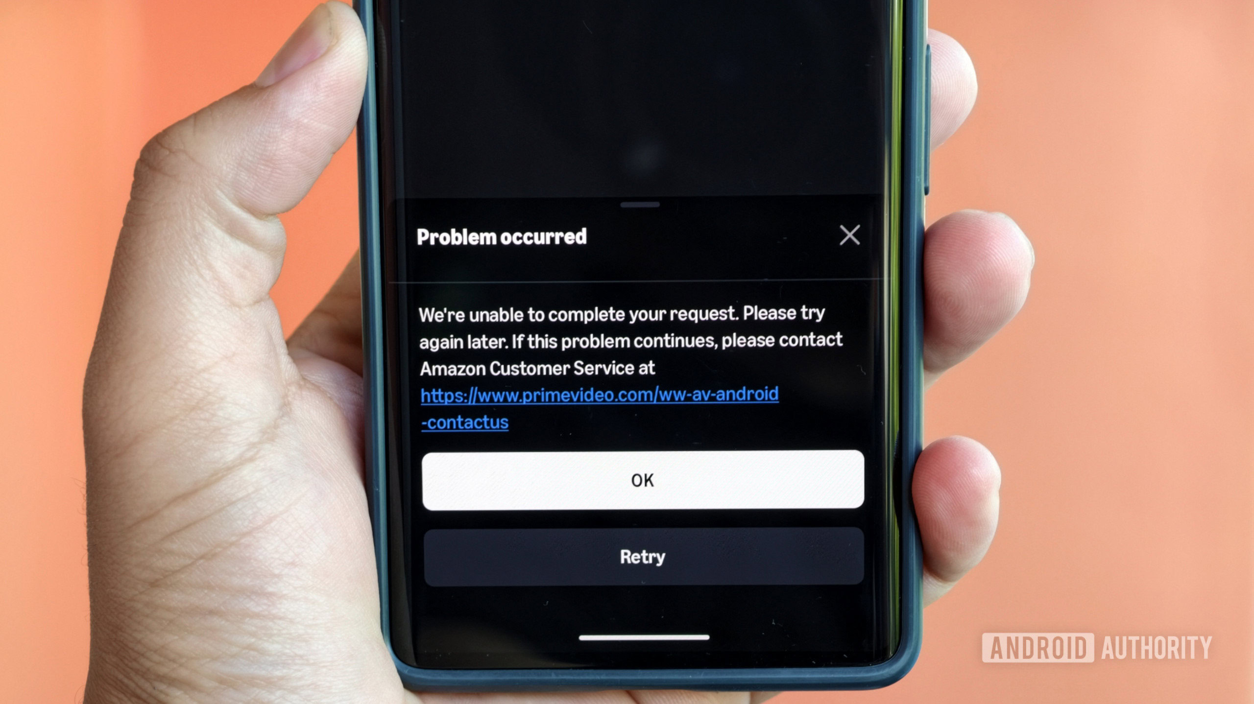 Prime Video off-line no telefone