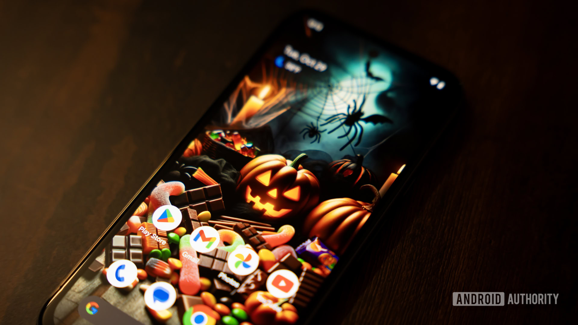 Papel de parede de Halloween no smartphone 3