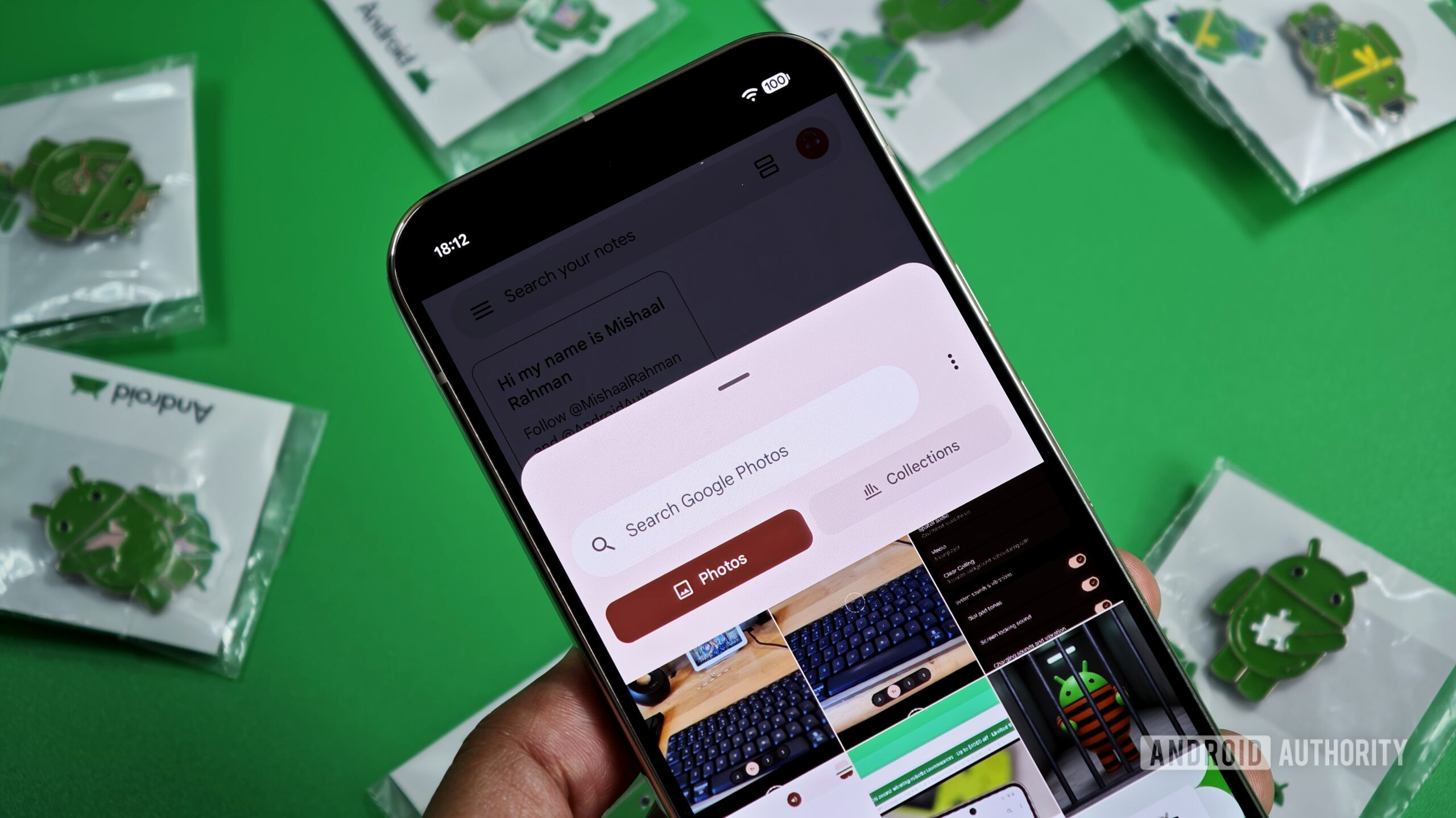 Nova IU do Seletor de Fotos no Android Nova IU do Seletor de Fotos no Android