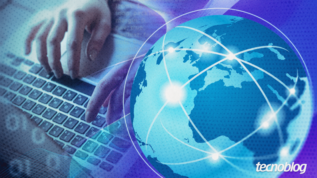 Ilustração da Tecnologia da Informação e Comunicação