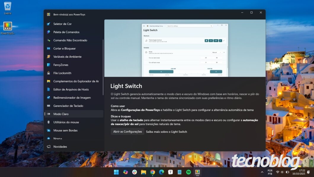 PowerToys 0.95 no Windows 11