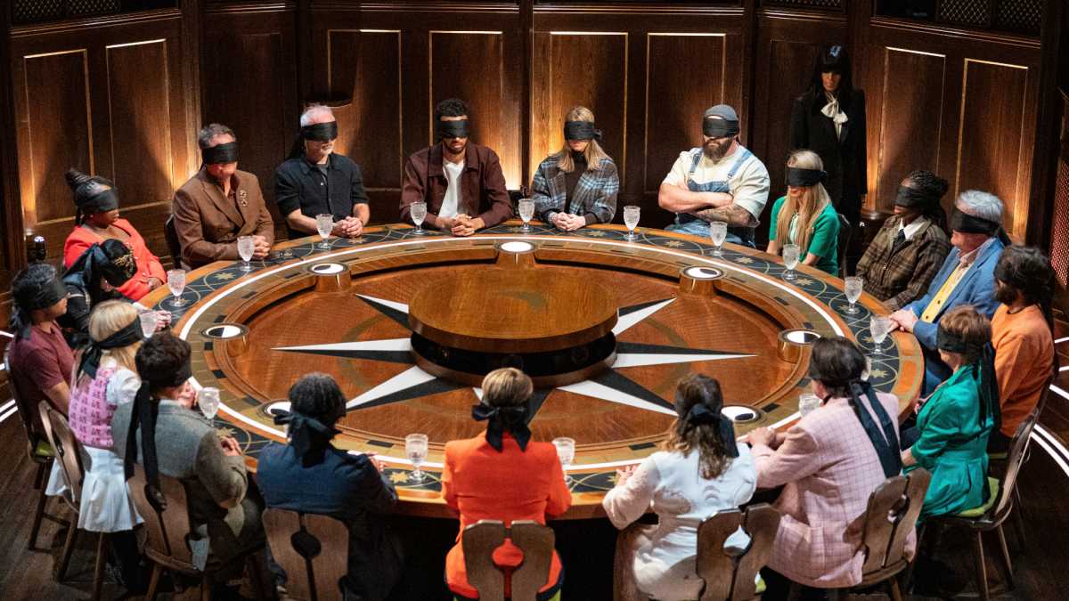 The Cast of The Celebrity Traitors, with Claudia Winkleman