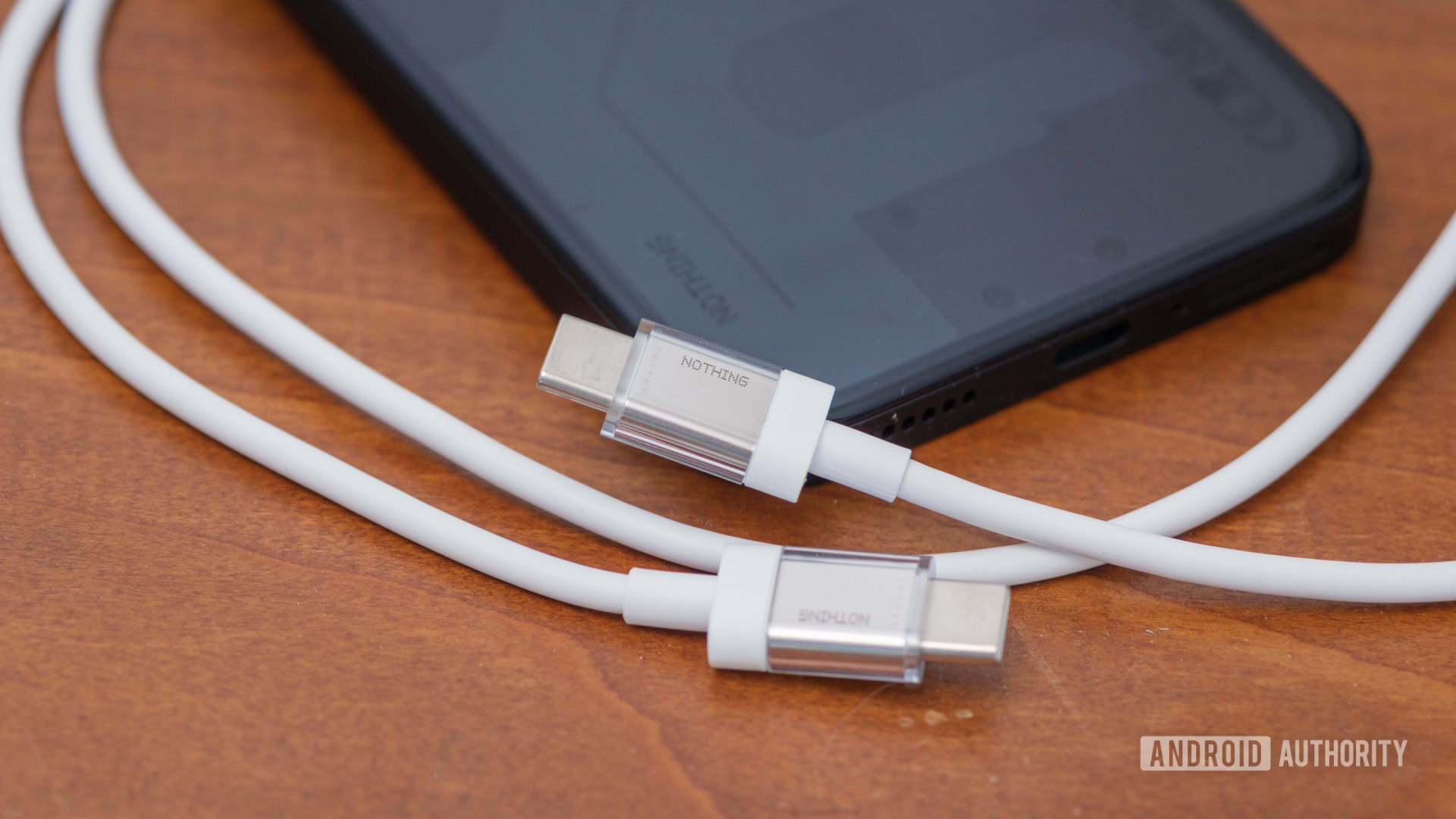 Nada cabo de carregamento do telefone 2a Nada cabo de carregamento do telefone 2a