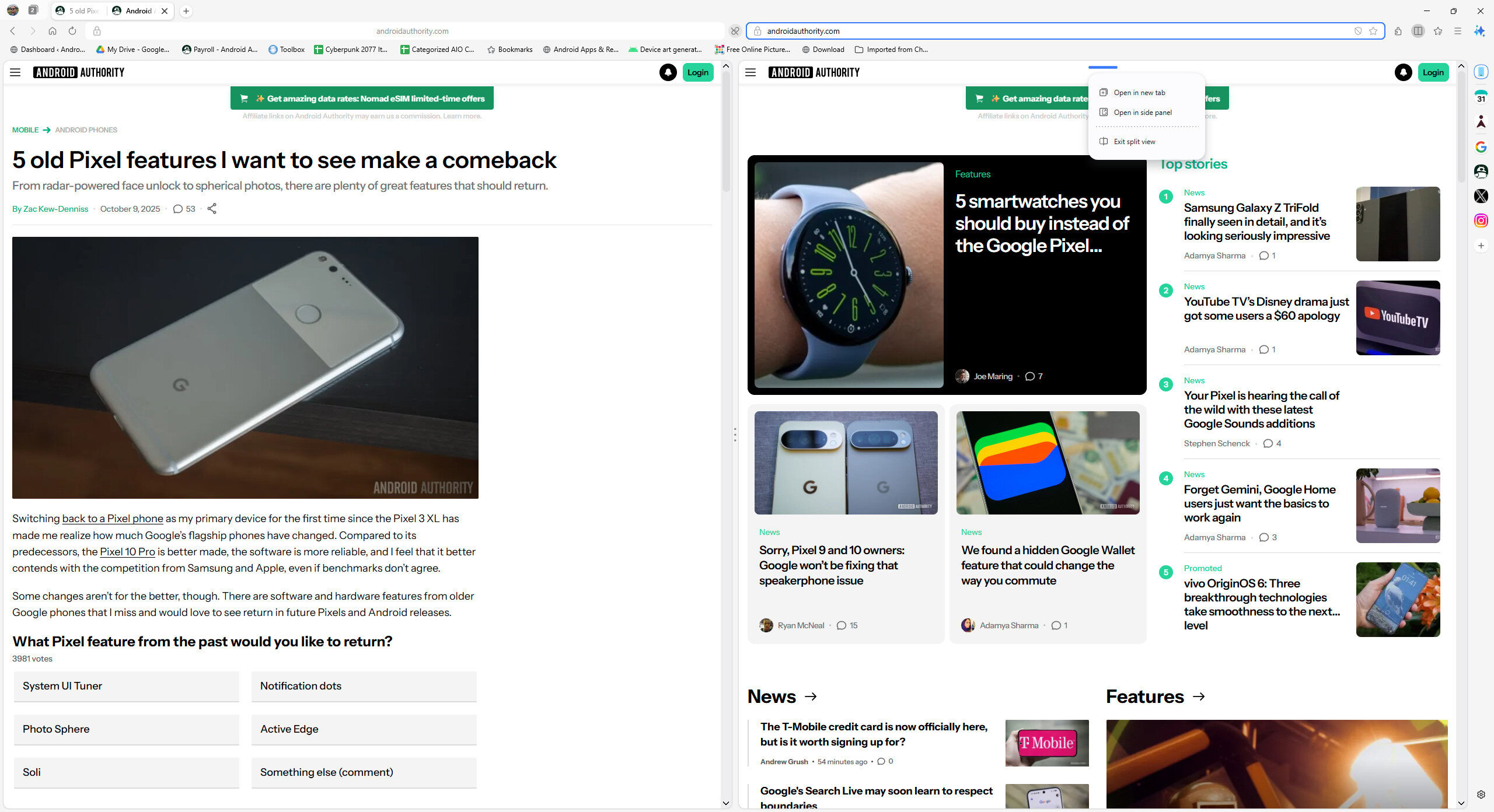 Janelas de internet Samsung (3) Janelas de internet Samsung (3)