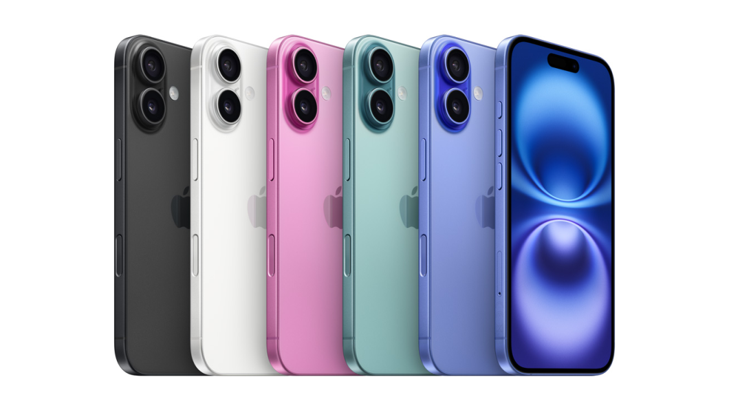 Em novas cores, iPhone 16 tem corpo de alumínio (imagem: reprodução/Apple)