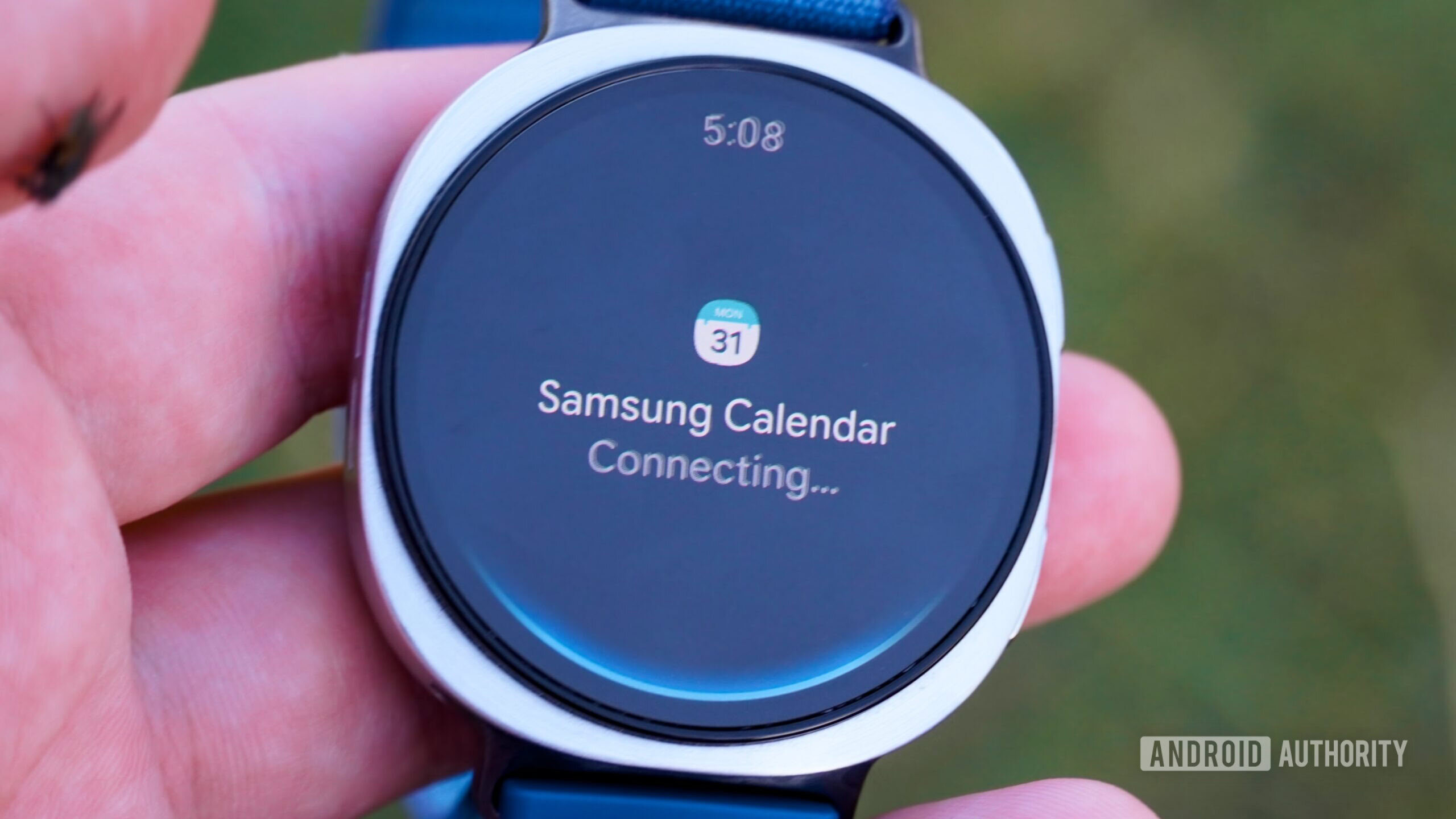 Gemini Galaxy Watch 8 Calendário 1 Integração Gemini com Samsung Calendar em um Galaxy Watch 8.