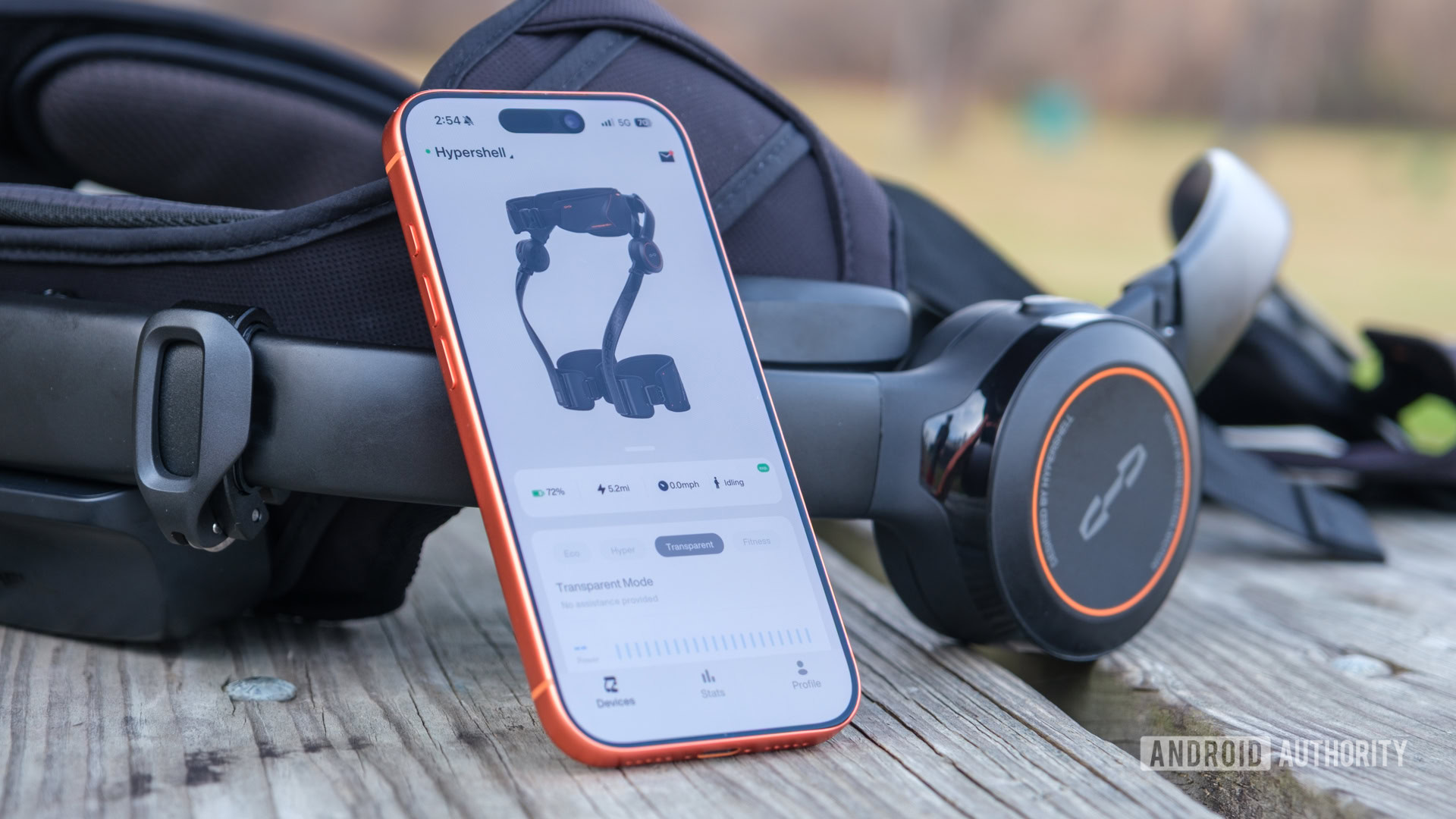 Página inicial do aplicativo Hypershell X Ultra