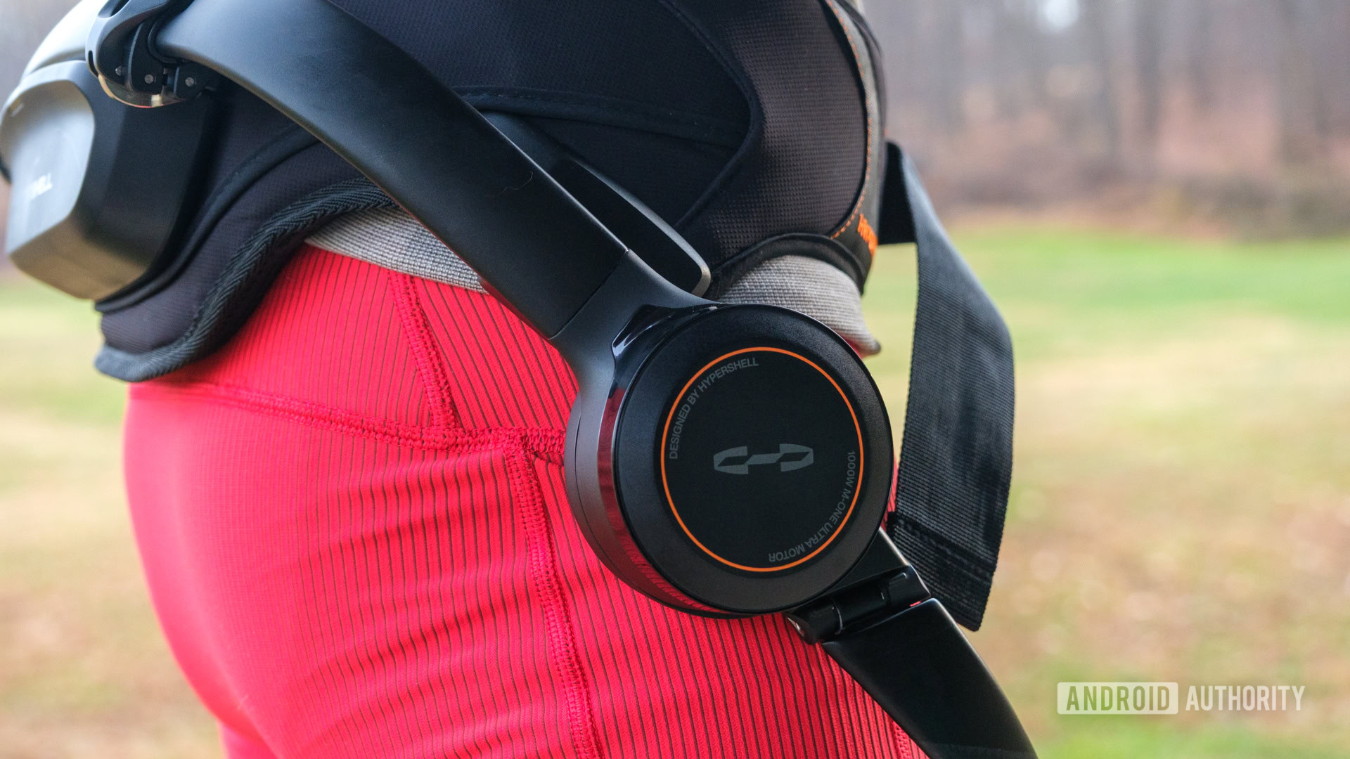 Vista lateral do Hypershell X Ultra