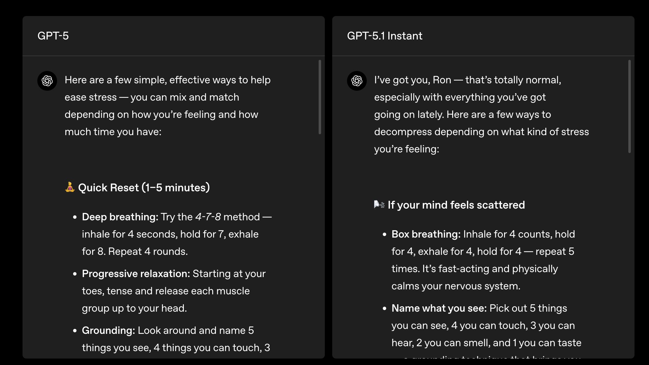 Bate-papoGPT 5 1 Instantâneo