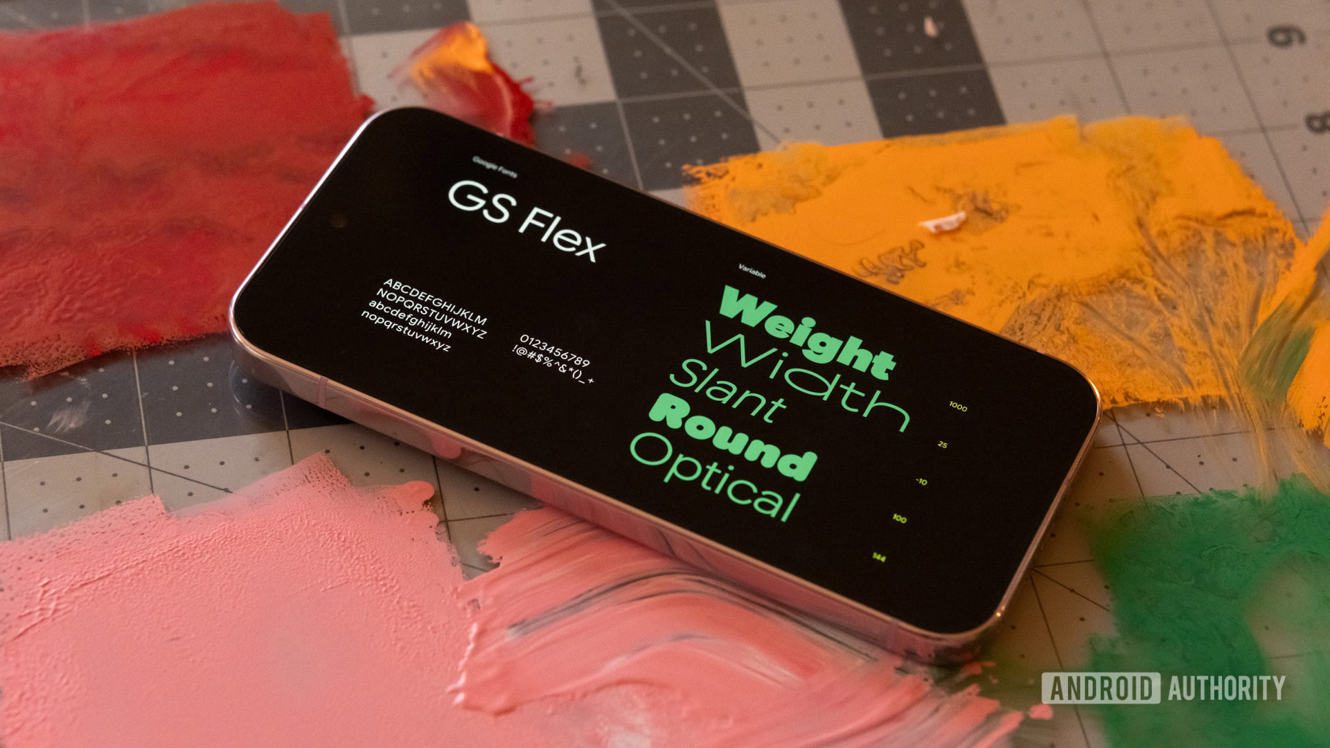 google sans flex no pixel 9 pro a