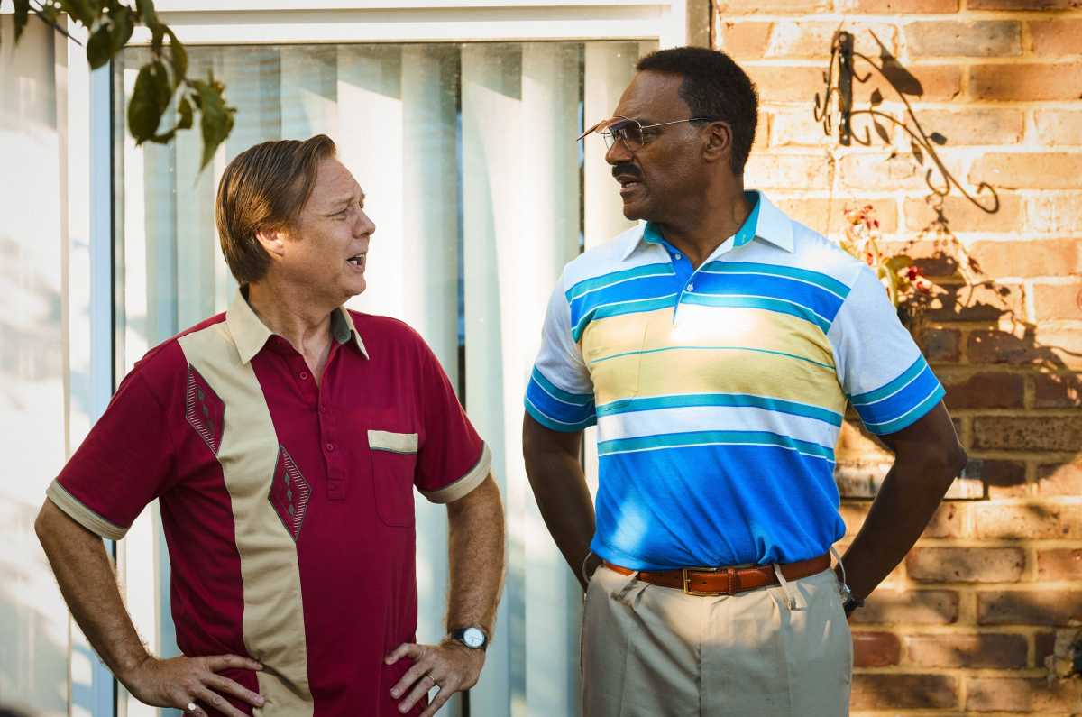 Shaun Dooley and Colin Salmon in Changing Ends. ITV/Baby Cow Productions