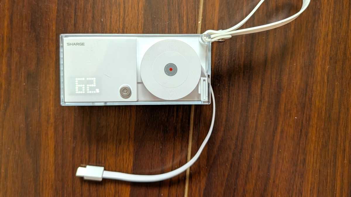 Sharge Retractable 3-in-1 Power Bank