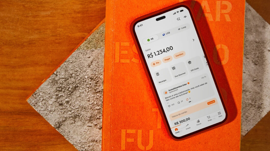 Aplicativo "Super app" do Banco Inter