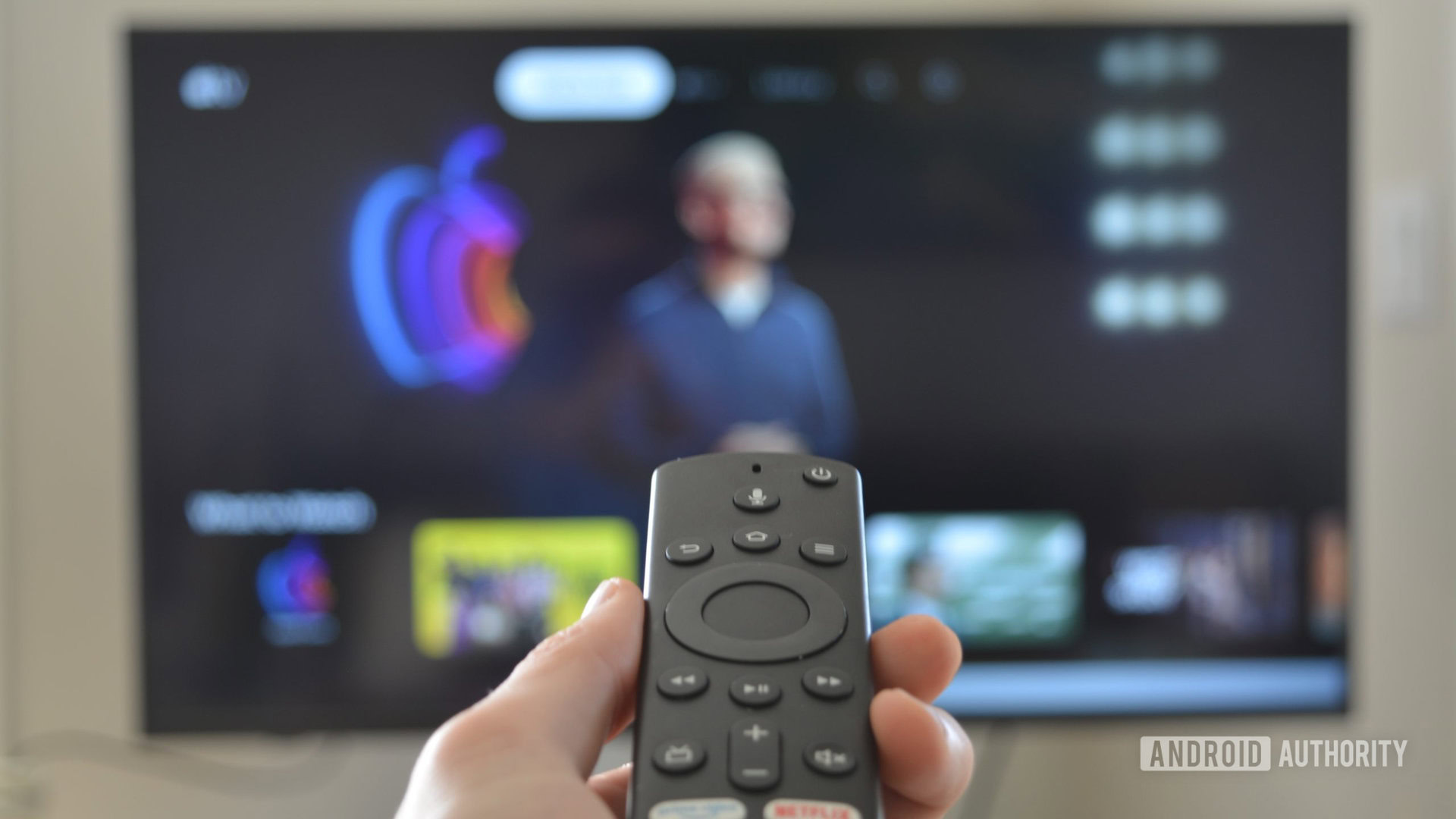 controle remoto da apple tv