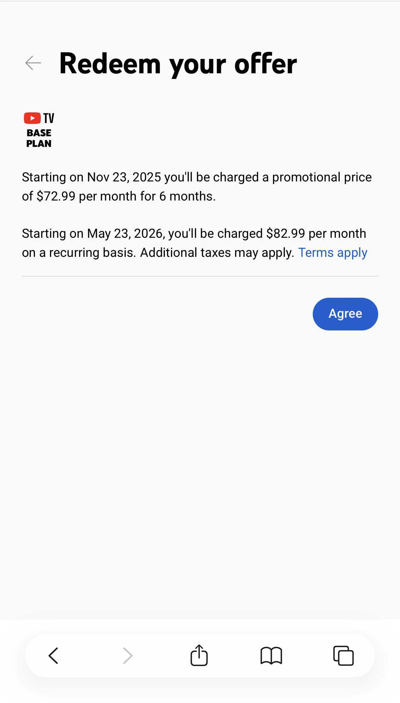 Crédito de 10 dólares no YouTube TV Crédito de 10 dólares no YouTube TV