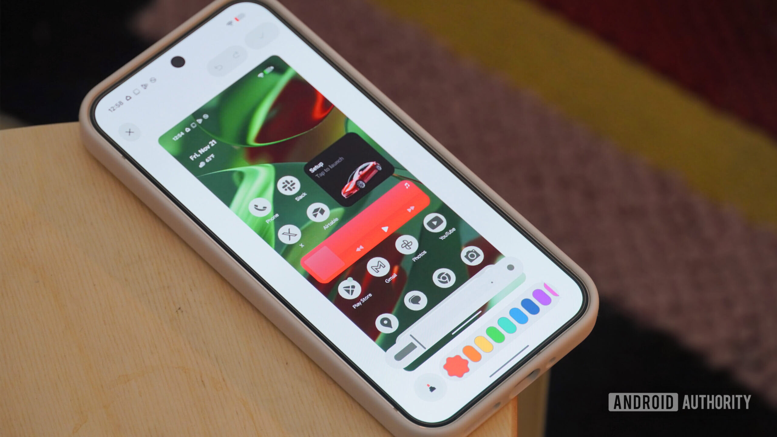 O novo editor de captura de tela do Pixel.