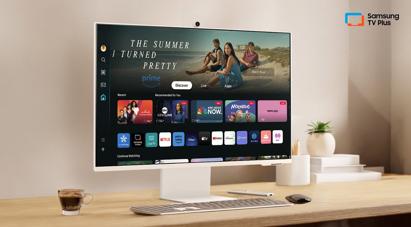 Samsung Smart Monitor M8 como TV