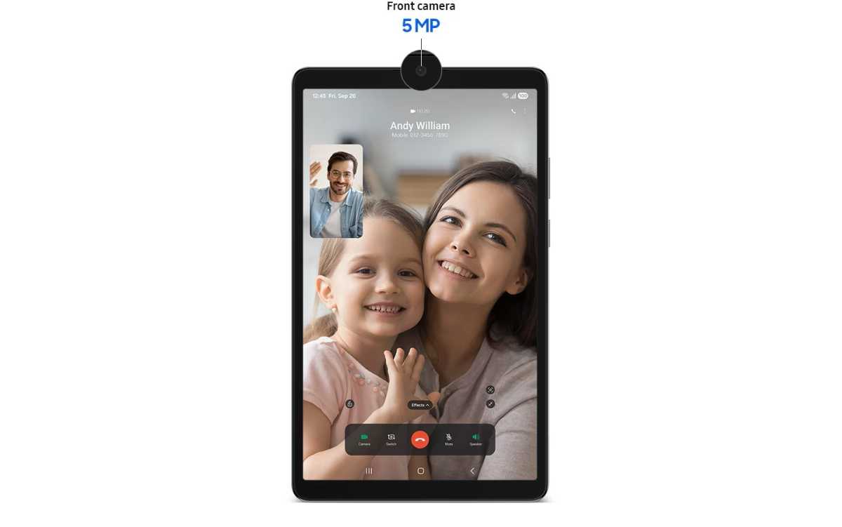 Samsung Galaxy Tab A11 front camera