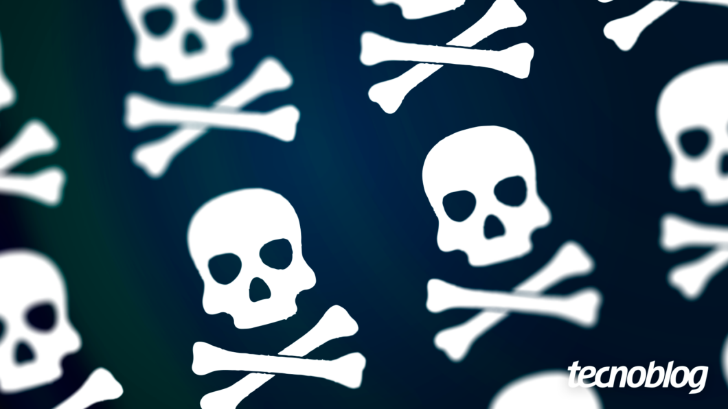 ilustração sobre pirataria