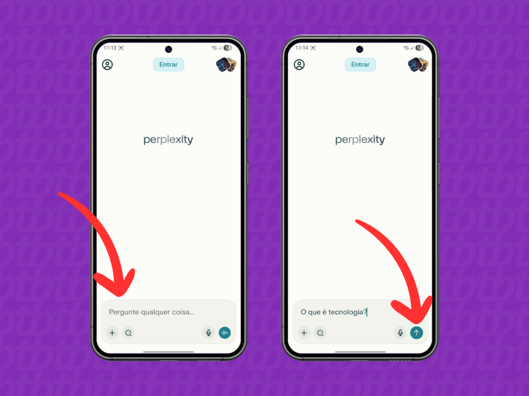Enviando a pergunta para o Perplexity
