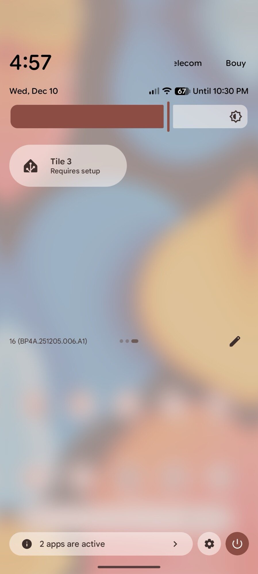 configura&ccedil;&otilde;es r&aacute;pidas do Android assistente inicial alternar configura&ccedil;&atilde;o iniciar