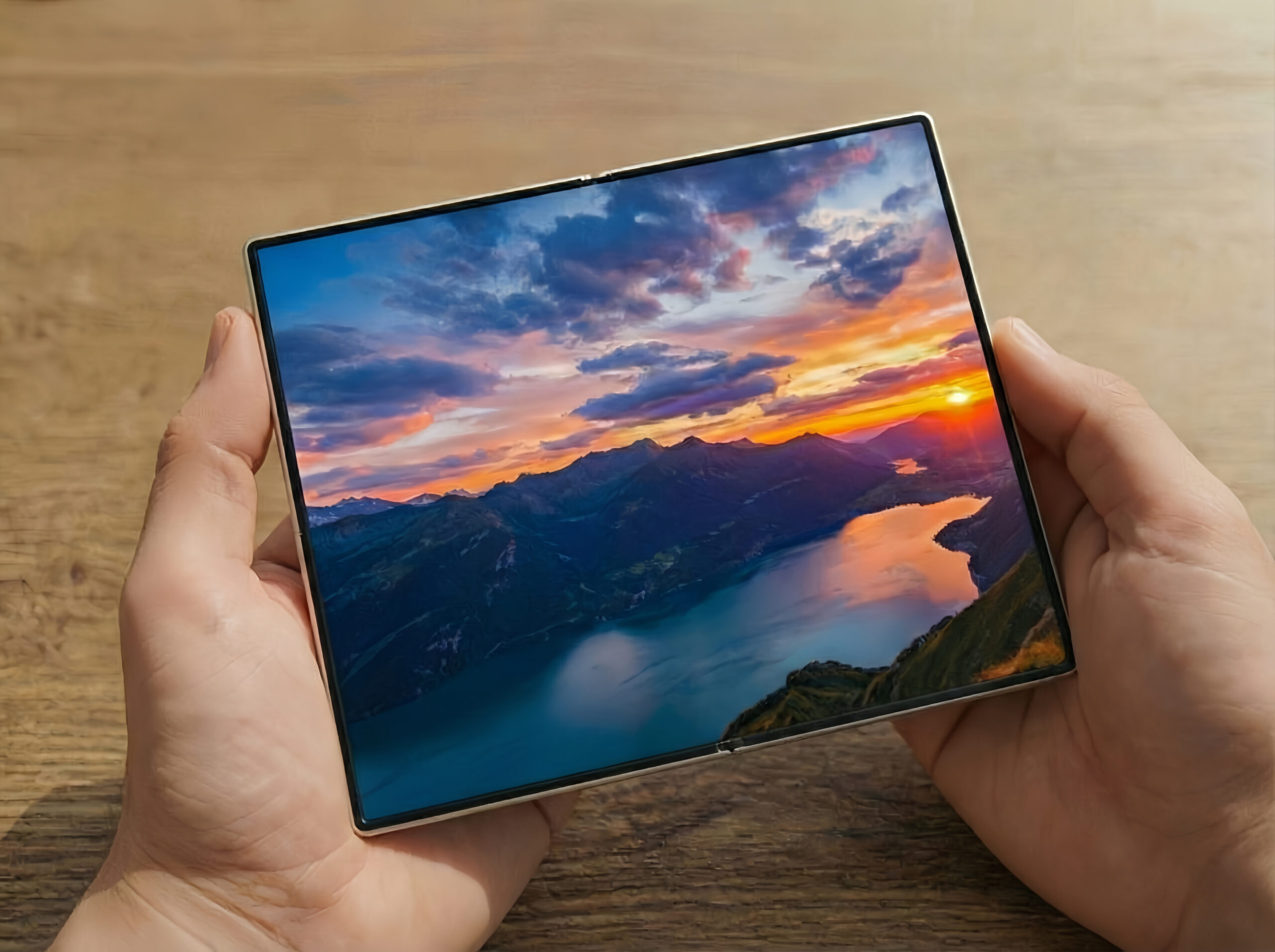 Renderiza&ccedil;&atilde;o gerada por IA do Samsung Galaxy Wide Fold (2)