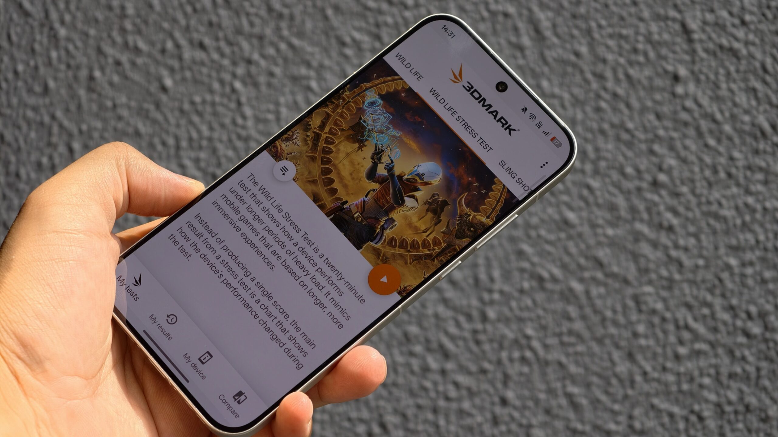 Aplicativo Realme GT8 Pro 3DMark Aplicativo Realme GT8 Pro 3DMark