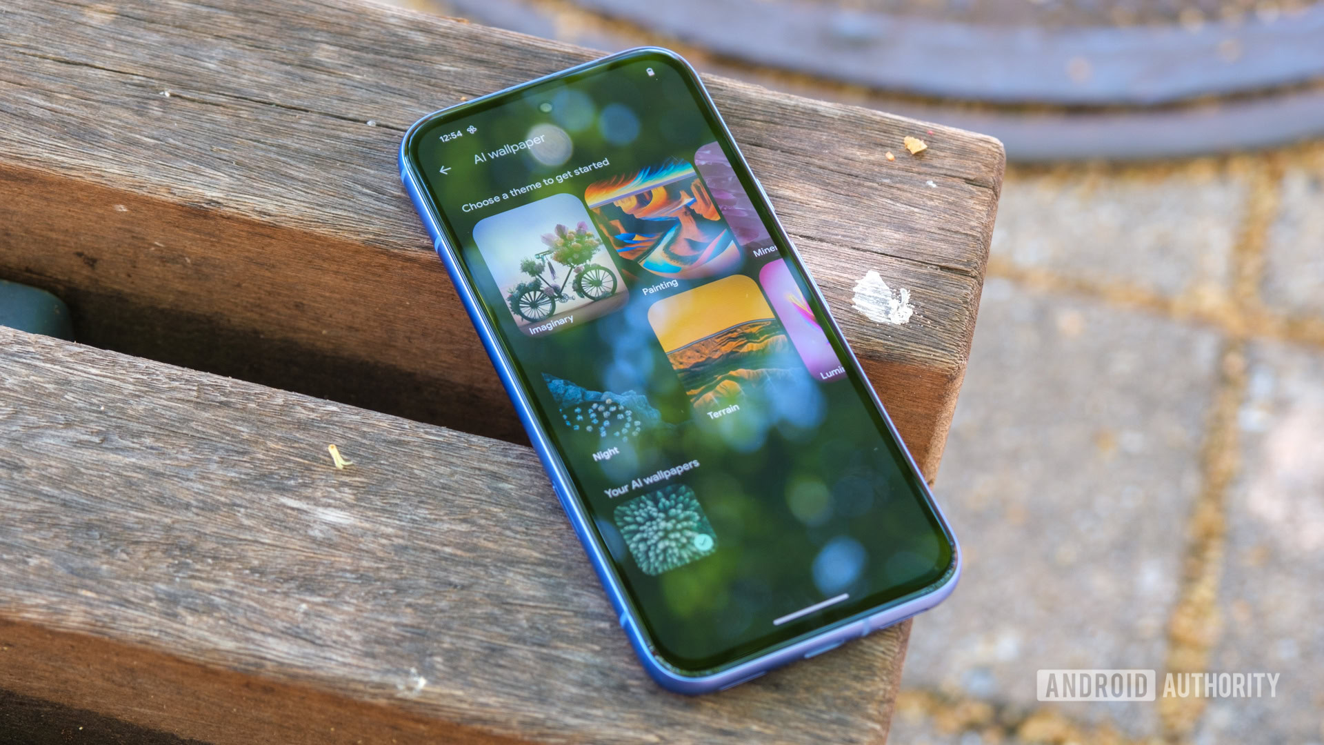 Papel de parede generativo do Google Pixel 8a