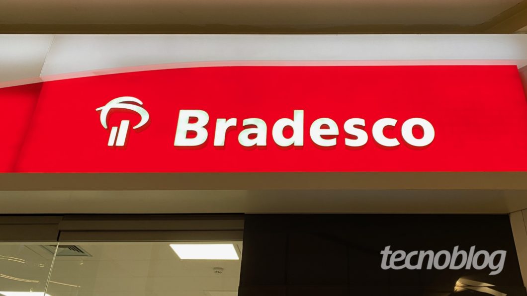 Fachada do banco Bradesco em São Paulo