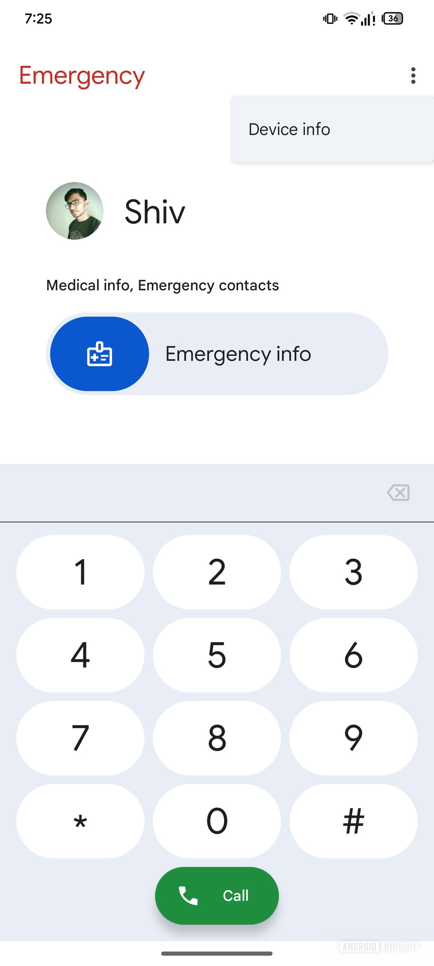 Tela IMEI de segurança pessoal (1)
