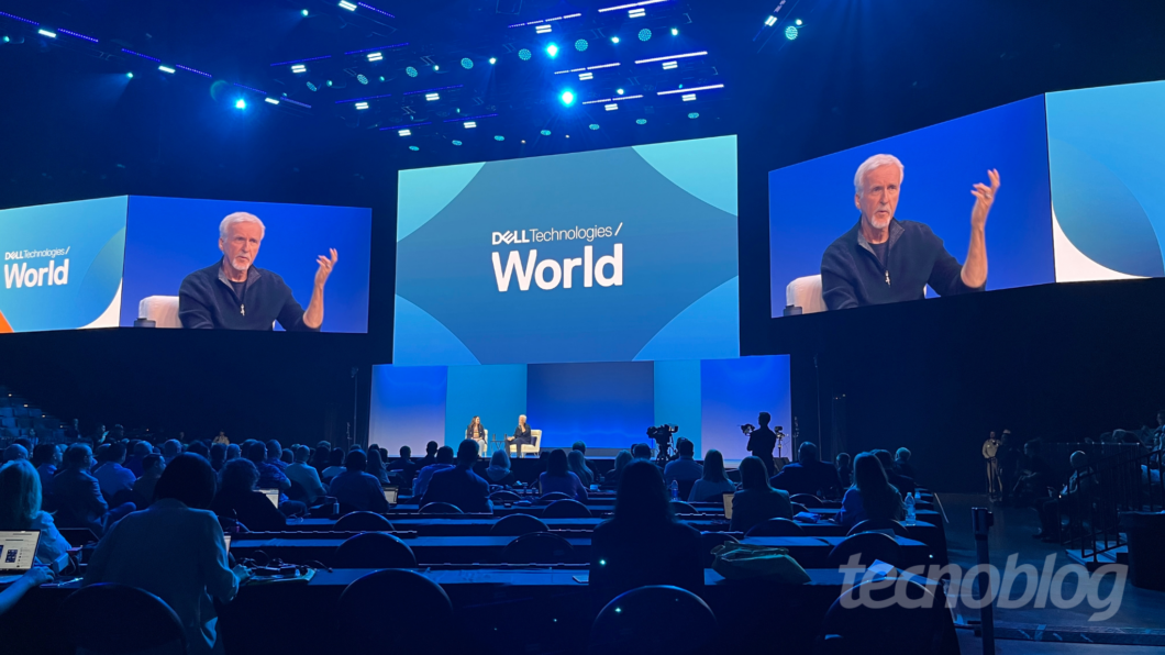 James Cameron no Dell Technologies World 2023