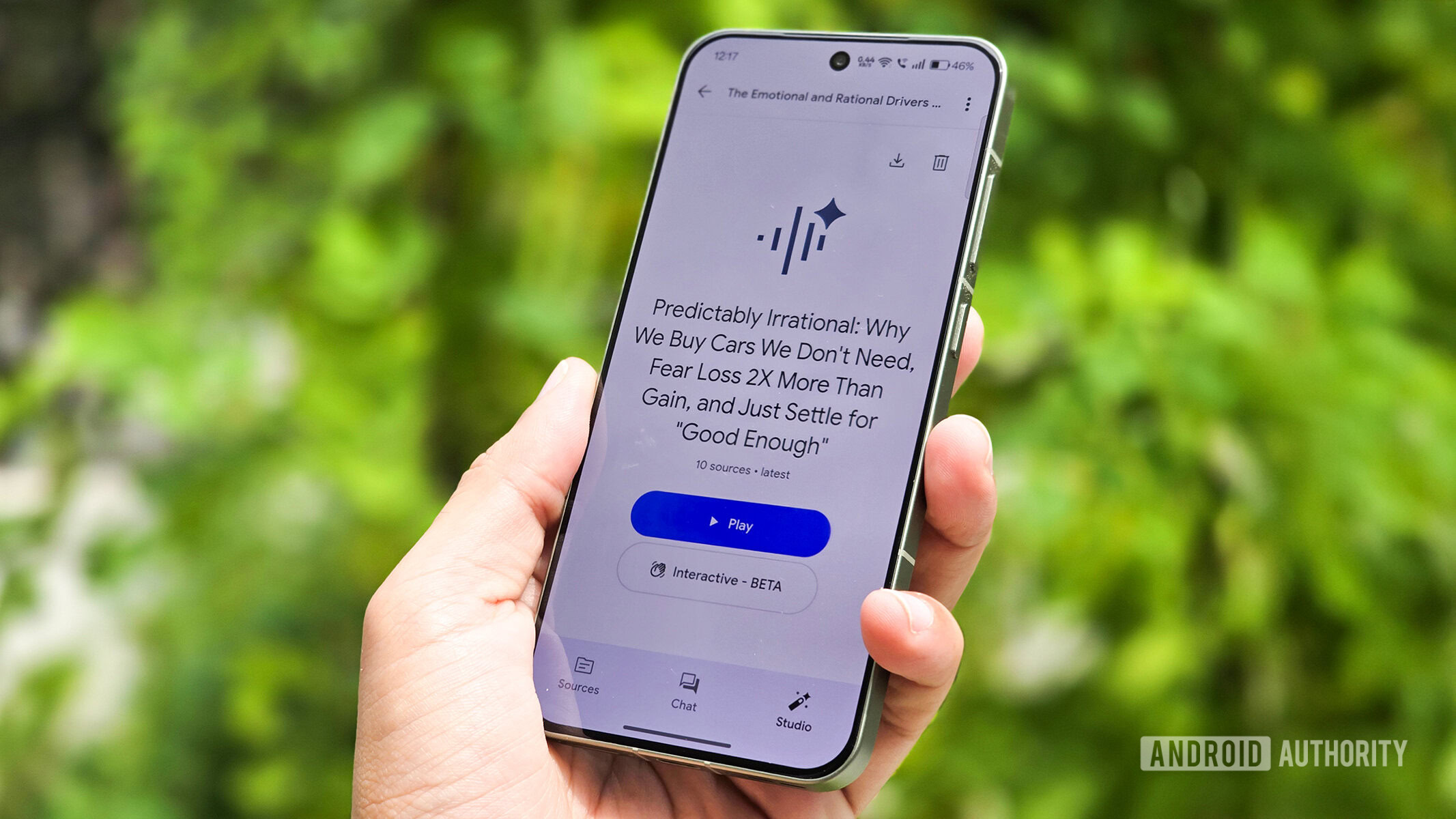vis&atilde;o geral do &aacute;udio notebooklm 2