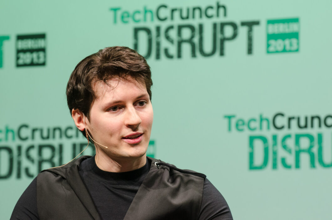imagem do empresário russo Pavel Durov, criador do Telegram