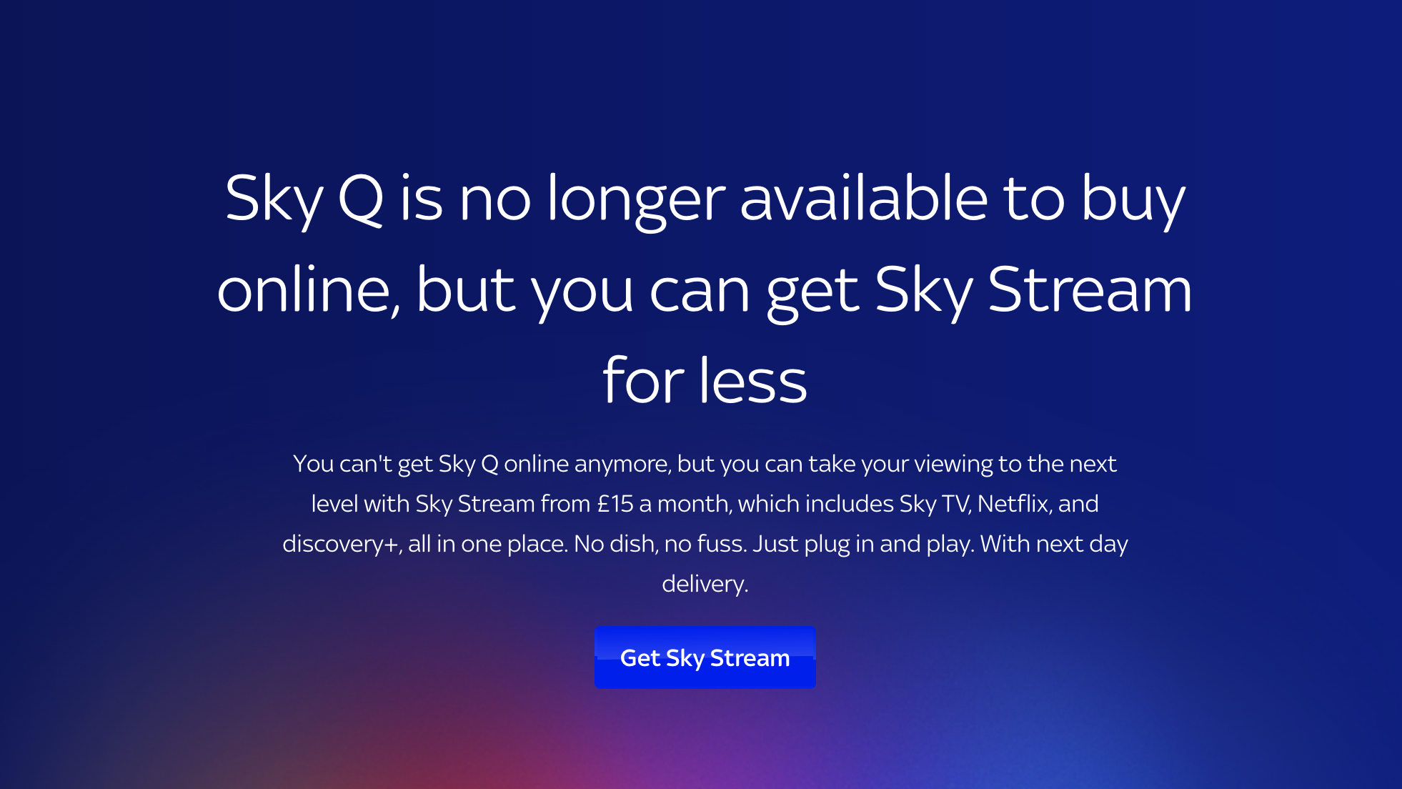 Sky Q screenshot