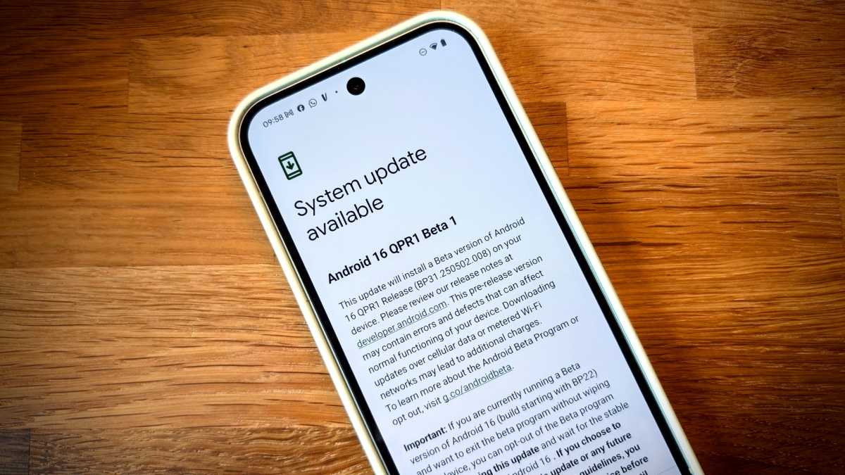 Android 16 QPR1 Beta on Pixel 9