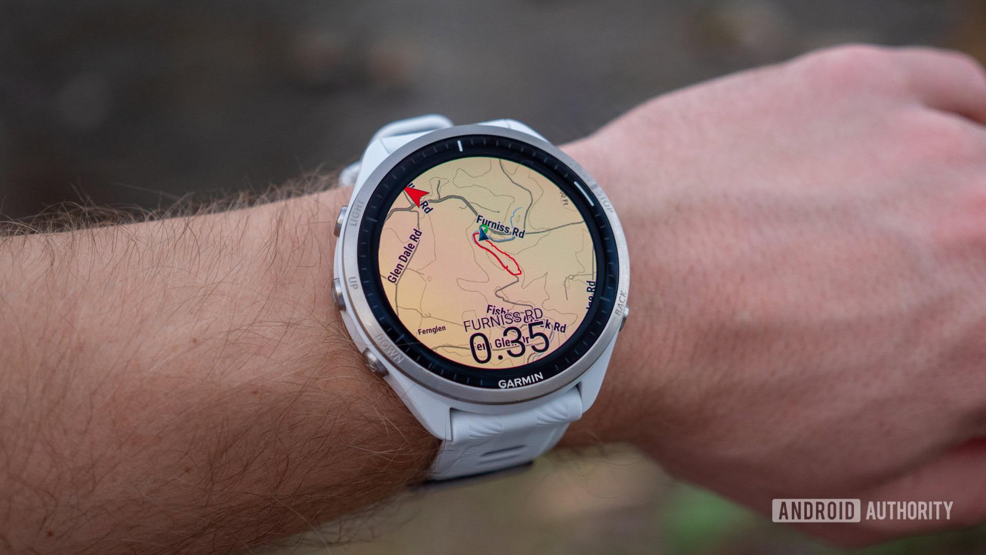 Mapa Garmin Forerunner 965