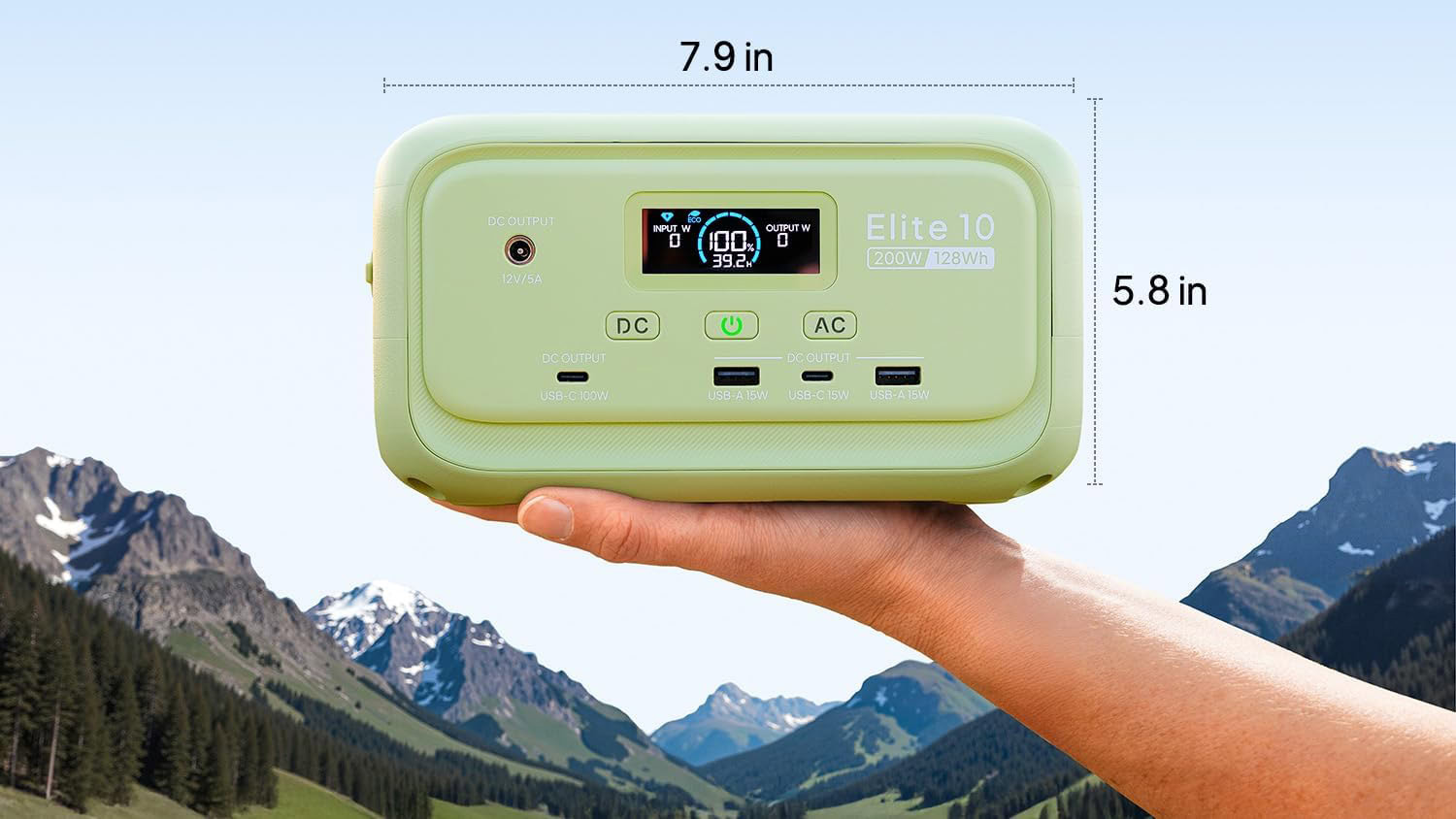 Mini esta&ccedil;&atilde;o de energia port&aacute;til BLUETTI Elite 10 dispon&iacute;vel