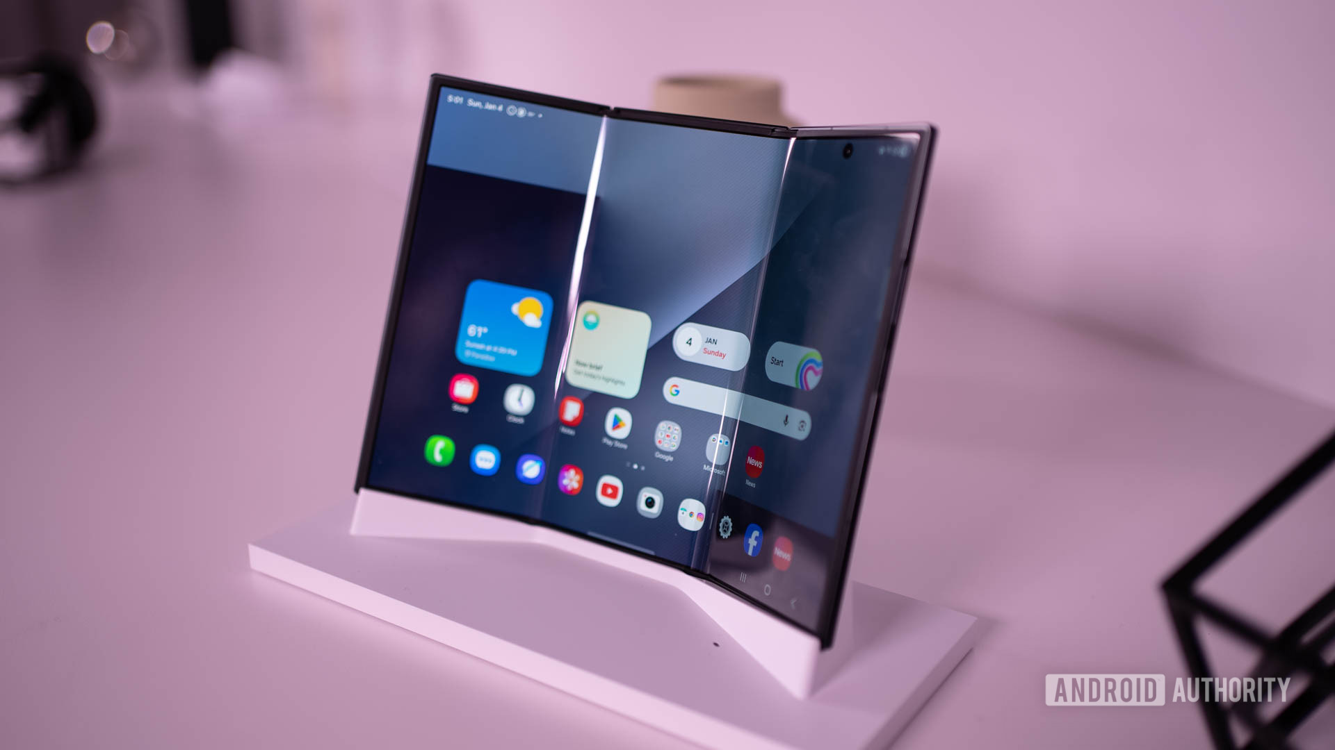 Samsung Galaxy Z TriFold na CES 2026 (1 de 6) Samsung Galaxy Z TriFold na CES 2026 (1 de 6)